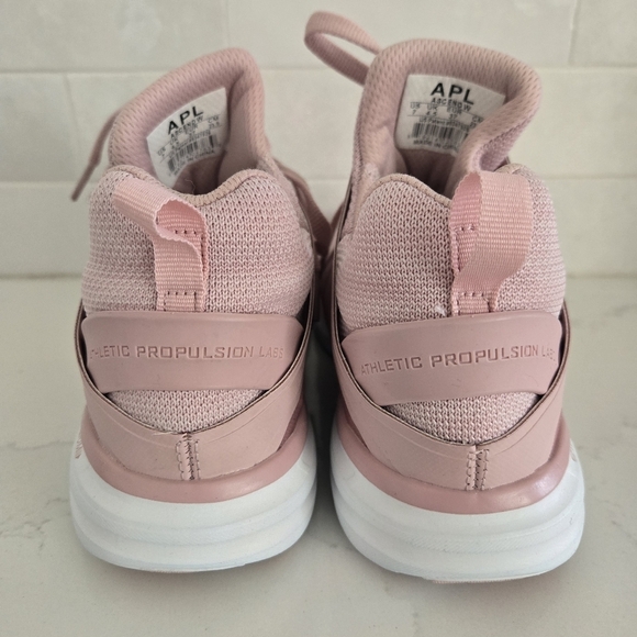 APL Lululemon TechLoom Propelium Ascend Athletic Shoe Dusty Rose White Size 7 - Picture 7 of 10